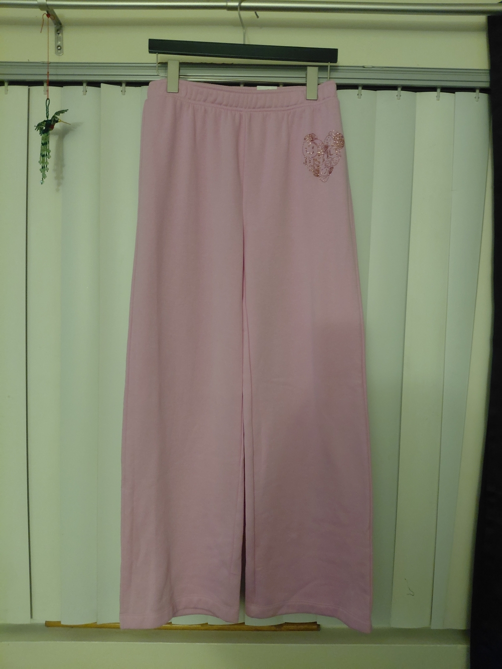 Justice Light Pink Elastic Waist Skirt with Decorative Tag